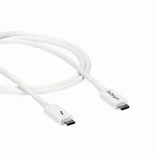 Cable Thunderbolt Startech.com 1 M V. 3, 20 Gbit/s, Blanco
