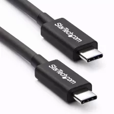 Cable Thunderbolt Startech.com 2 M V. 3, 20 Gbit/s, Negro