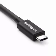 Cable Thunderbolt Startech.com 2 M V. 3, 20 Gbit/s, Negro