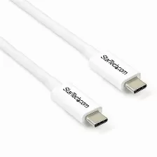 Cable Thunderbolt Startech.com 2 M V. 3, 20 Gbit/s, Blanco