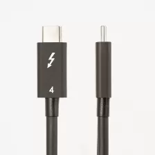 Cable Thunderbolt Startech.com 0.5 M V. 4, 40 Gbit/s, Negro