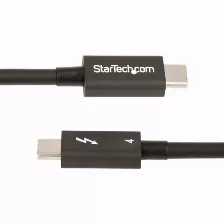Cable Thunderbolt Startech.com 0.5 M V. 4, 40 Gbit/s, Negro