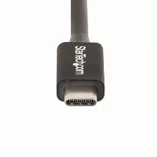 Cable Thunderbolt Startech.com 0.5 M V. 4, 40 Gbit/s, Negro