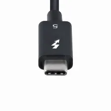 Cable Thunderbolt Startech.com 1 M V. 5, 80 Gbit/s, Negro