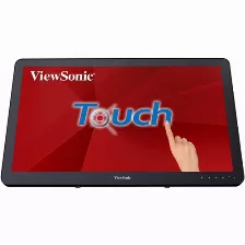 Monitor Touch Viewsonic Td2430, 23.6 Pulg, 1xhdmi, 1xvga, 1xdp, 1920 X 1080 Pixeles, Panel Va, Color Negro