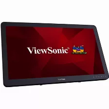 Monitor Touch Viewsonic Td2430, 23.6 Pulg, 1xhdmi, 1xvga, 1xdp, 1920 X 1080 Pixeles, Panel Va, Color Negro