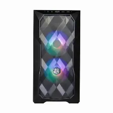 Gabinete Cooler Master Td300 Mesh Mini Tower Con Ventana, 2x Vent. Argb, Negro