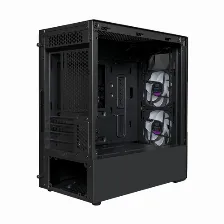 Gabinete Cooler Master Td300 Mesh Mini Tower Con Ventana, 2x Vent. Argb, Negro