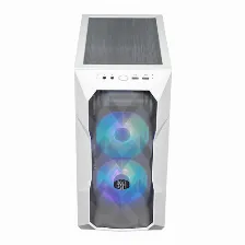 Gabinete Cooler Master Td300 Mesh Mini Torre Con Ventana, 2x Vent. Argb, Blanco