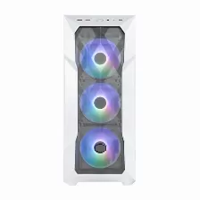 Gabinete Cooler Master Masterbox Td500 Mesh V2, Midi-tower Con Ventana, 3x Vent. Argb, Blanco