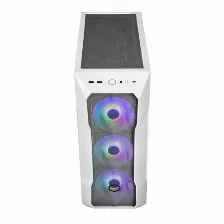 Gabinete Cooler Master Masterbox Td500 Mesh V2, Midi-tower Con Ventana, 3x Vent. Argb, Blanco