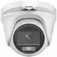 Camara Hilook Cctv, Domo, 2mp, Colorvu, Ir 20m, Ip66, Microfono, Metalica