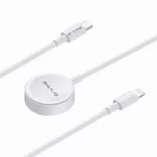 Cargador Dbugg Ti0db-01 Smartphone, Reloj Inteligente, Interior, 1usb-c, Blanco