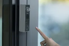 Videoportero Hanwha Tid-600r Alámbrico, Negro