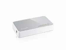 Switch Tp-link Tl-sf1008d, 8 Puertos, No Administrable, 10/100 Mbps, Color Blanco