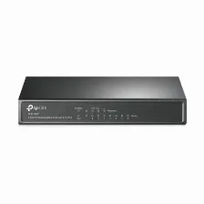 Switch Tp-link De 8 Puertos Tl-sf1008p 8x Puertos Rj45 De 10/100 Mbps 4x Puertos Poe+ 66w