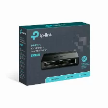 Switch Tp-link 16-port 10/100mbps Desktop Switch, 16 Puertos, 10/100 Mbps, No Administrado, (tl-sf1016d)