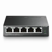 Switch Tp-link Tl-sg1005p, 5 Puertos, Gigabit (10/100/1000), 4xpoe 65w