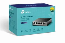 Switch Tp-link Tl-sg1005p, 5 Puertos, Gigabit (10/100/1000), 4xpoe 65w