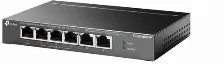 Switch Tp-link Tl-sg1006pp No Administrado, Rj-45 6, Gigabit Ethernet (10/100/1000), 4 Poe, Gris