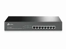 Switch Tp-link Tl-sg1008mp No Administrado, Rj-45 8, Gigabit Ethernet (10/100/1000), (poe +) 8, Negro