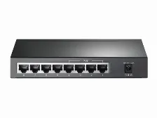 Switch Gigabit Tp-link, 8 Puertos 10/100/1000 Mbps, 4xpoe 64w