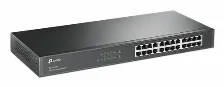 Switch Tp-link Tl-sg1024 No Administrable L2 Con 24 Puertos Gigabit Ethernet (10/100/1000 Mbps), 48 Gbit/s Color Negro