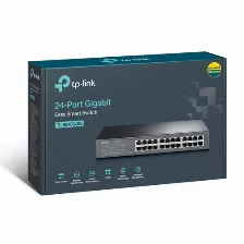 Switch Tp-link Tl-sg1024de Gestionado, L2, Rj-45 24, Gigabit Ethernet (10/100/1000), Negro