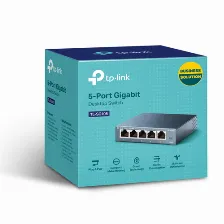 Switch Tp-link Tl-sg105, 5 Puertos, 10/100/1000 Mbps, No Administrable
