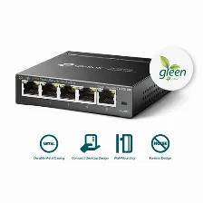 Switch | Tp-link | Tl-sg105e | 5 Puertos | Gigabit | Plug And Play
