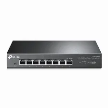 Switch Tp-link Tl-sg108-m2 No Administrado, Rj-45 8, 2.5g Ethernet (100/1000/2500), Negro
