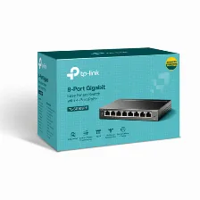Switch Tp-link 8-port Gigabit Easy Smart Con 4-puertos Poe, (tl-sg108pe)