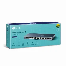 Switch Tp-link 16 Puertos, Gigabit Ethernet 10/100/1000, No Administrable