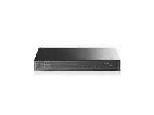 Switch Tp-link Jetstream Tl-sg2008 Gestionado, L2/l2+, Cantidad De Puertos 8, Puertos 8, Gigabit Ethernet (10/100/1000), 16 Gbit/s, Ssh, Ssh-2, Ssl/tls, Negro