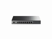 Switch Tp-link Jetstream Tl-sg2008 Gestionado, L2/l2+, Cantidad De Puertos 8, Puertos 8, Gigabit Ethernet (10/100/1000), 16 Gbit/s, Ssh, Ssh-2, Ssl/tls, Negro