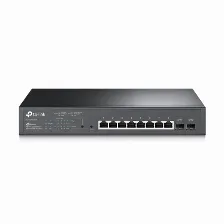 Switch Tp-link Tl-sg2210mp Gestionado, L2/l2+, Cantidad De Puertos 8, Puertos 8, (poe +) 8, Gigabit Ethernet (10/100/1000), 20 Gbit/s, Eap-leap, Eap-md5, Eap-tls, Eap-ttls, Https, Snmp, Snmpv2, Snm...