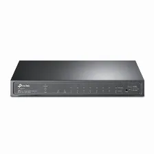 Switch Tp-link Tl-sg2210p, 8 Puertos Poe, Gigabit Ethernet (10/100/1000), Administrable, Gestionado, Capa L2