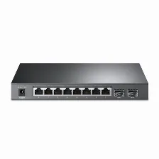 Switch Tp-link Tl-sg2210p, 8 Puertos Poe, Gigabit Ethernet (10/100/1000), Administrable, Gestionado, Capa L2