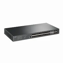 Switch Tp-link Jetstream Tl-sg3428xf Gestionado, L2+, Rj-45 0, No, 1u, Negro
