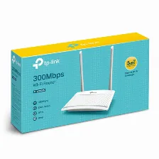 Ruteador Inalambrico Tp-link Wr820n, 3 Puertos Rj45 10,100 Mbit/s, Dos Antenas