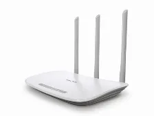 Router Inalambrico Tp-link Tl-845, 300mbps, 4 Puertos Lan, Wps, 3xantenas, Blanco