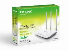 Router Inalambrico Tp-link Tl-845, 300mbps, 4 Puertos Lan, Wps, 3xantenas, Blanco