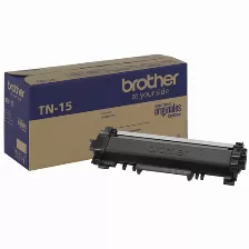 Tóner Brother Tn15 Original, Negro, Alto Rendimiento (xl)