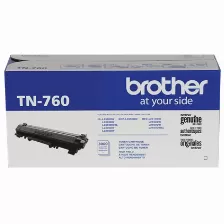 Toner Brother Tn760 Original, Negro