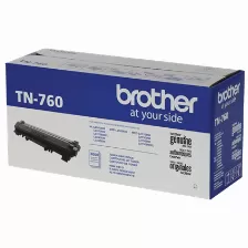 Toner Brother Tn760 Original, Negro