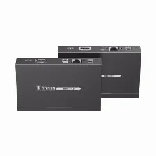 Extensor Epcom Tt383matrix-4.0 Transmisor Y Receptor Av, 1920 X 1080, 1hdmi, Hasta 120 M, Negro