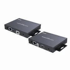 Kit Extensor Matricial Hdmi Para Distancias De 120 Metros / Resolucia³n 4k @ 30hz / Cat6 / Soporta 100 Tx De Entrada E Ilimitados Rx En La Salida / Control Por Pc, Control Remoto Y Bota³n / Compati...