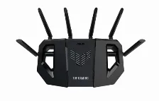 Ruteador Inalambrico Asus Tuf Gaming Be6500, 6 Antenas, Wi-fi 7, 4 Rj-45, 6500 Mbit/s, Negro