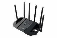 Ruteador Inalambrico Asus Tuf Gaming Be6500, 6 Antenas, Wi-fi 7, 4 Rj-45, 6500 Mbit/s, Negro