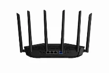 Ruteador Inalambrico Asus Tuf Gaming Be6500, 6 Antenas, Wi-fi 7, 4 Rj-45, 6500 Mbit/s, Negro